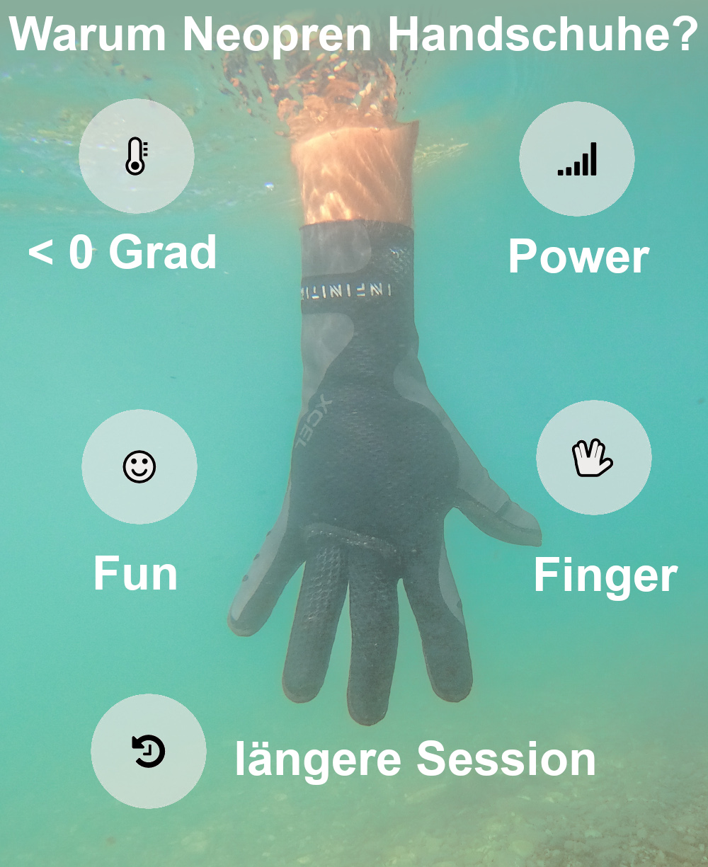 Wann sollten Neopren Handschuhe verwendet werden? 